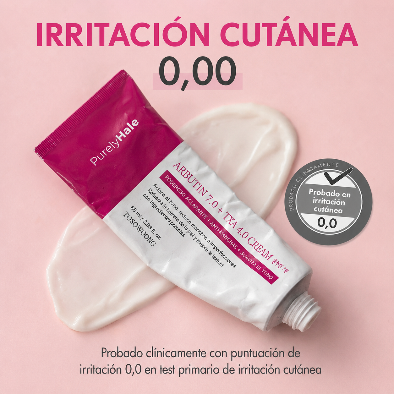 Crema Despigmentante — Arbutina 7% + TXA 4%