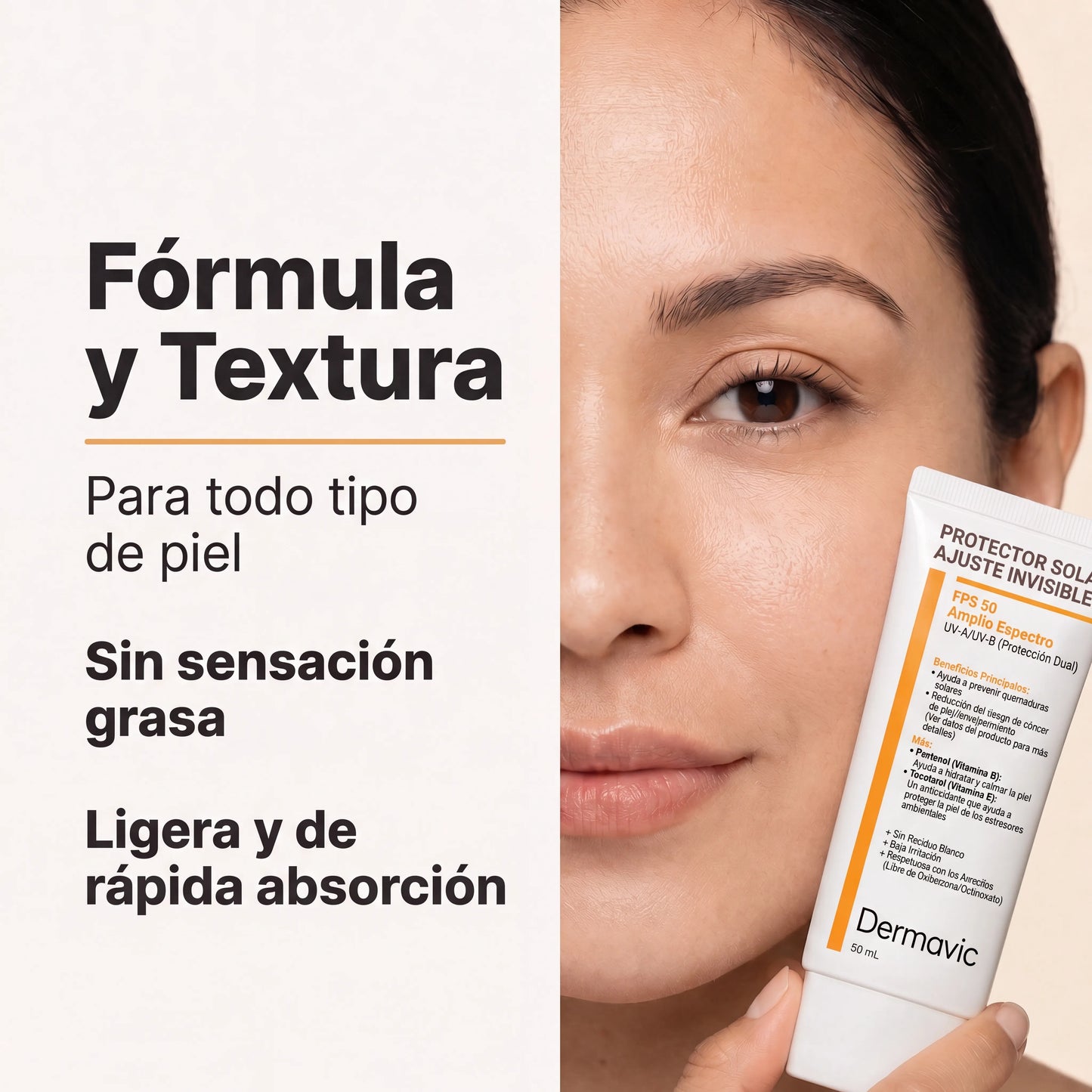 Dermavic Invisible Fit SPF50+