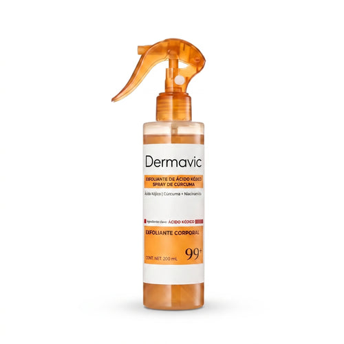 Dermavic Glow Renove — Spray Exfoliante Corporal Ácido Kójico 99% y Cúrcuma 200ml