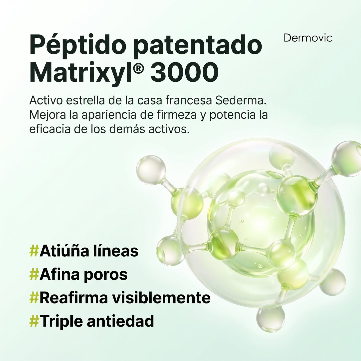 Sérum Reafirmante · Retinal + Péptidos