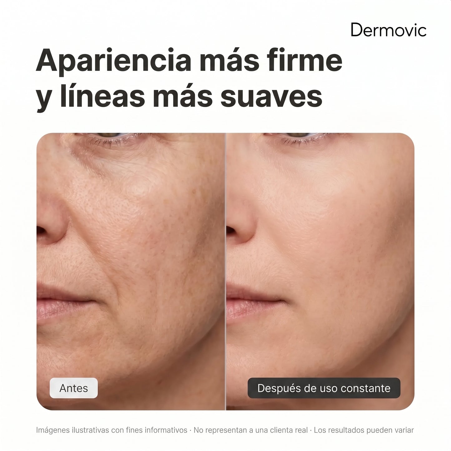 Sérum Reafirmante · Retinal + Péptidos